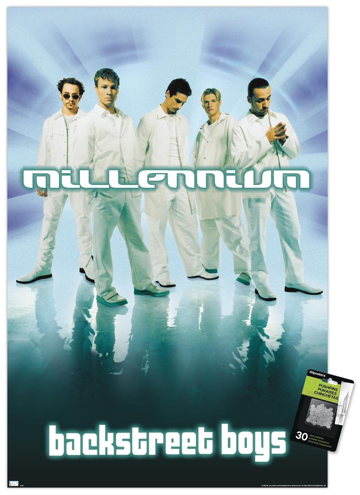 Amazon.com: Backstreet Boys - Millennium Wall Poster with Push