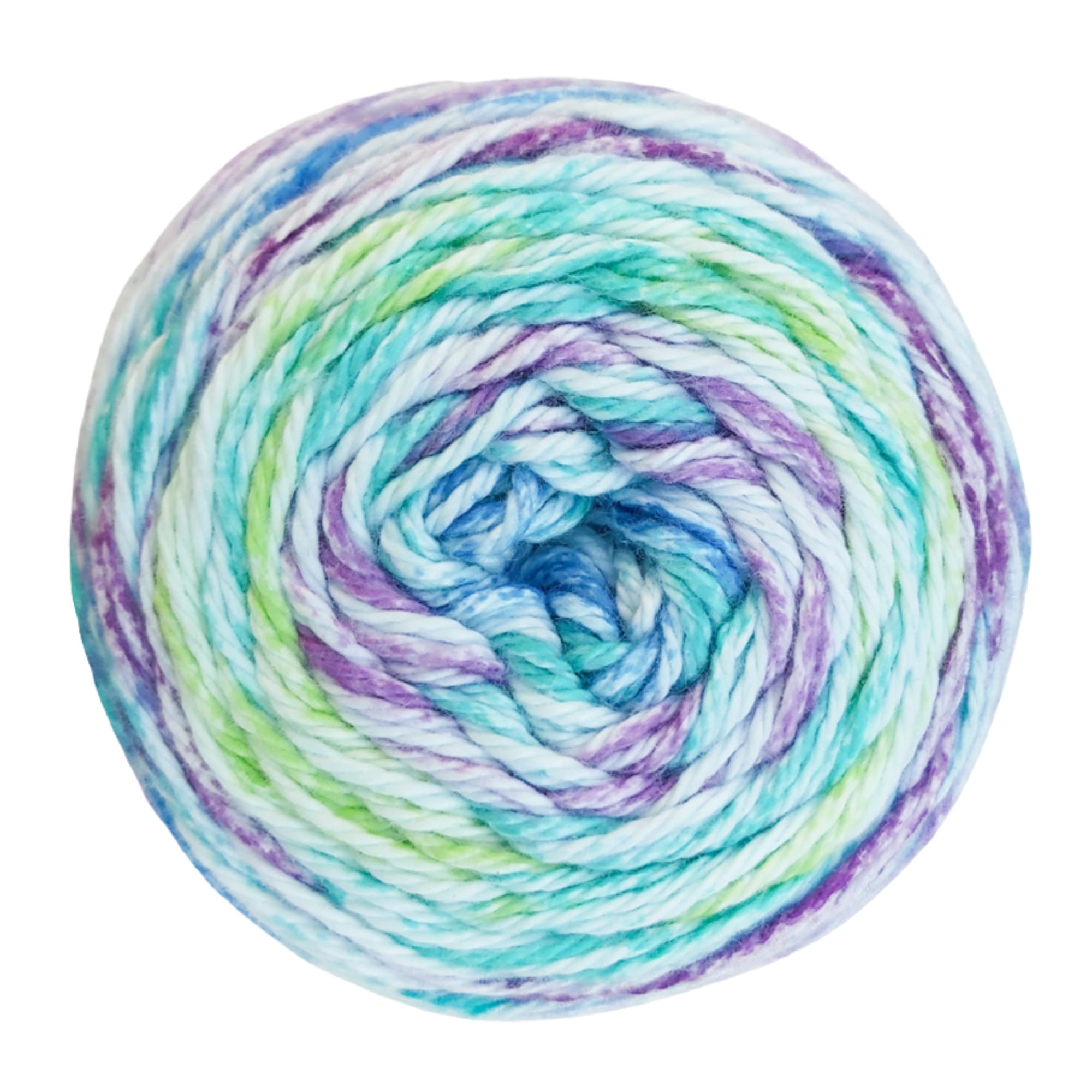 Cotton Waves DK Wool Yarn by James C Brett, Colourful Rainbow Yarn 100g Ball (Wild Orchid) — image 1