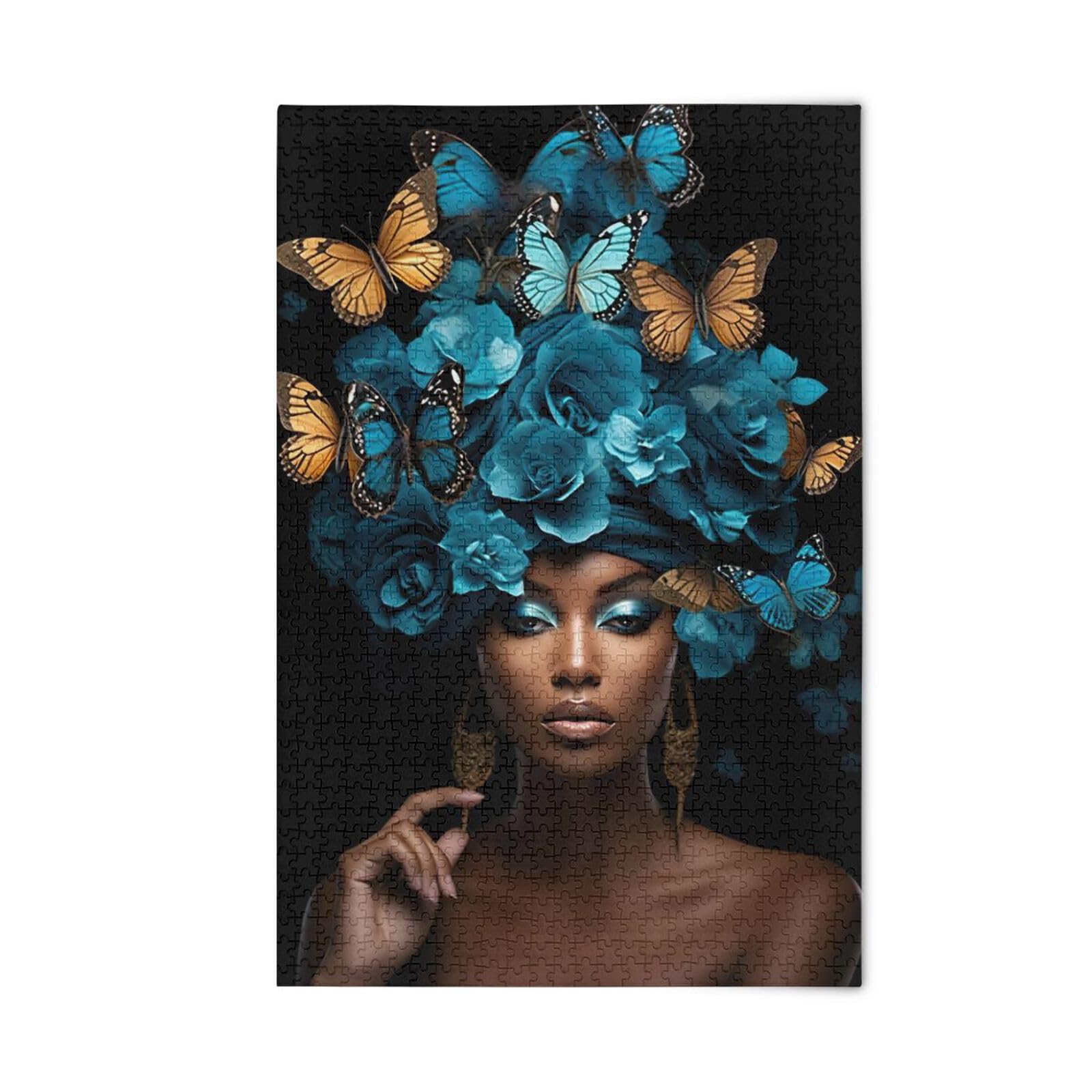 Puzzles for Adults 1000 Piece African American Black Women Jigsaw Puzzles Kids Game Toys Gift Home Decor 202b1966