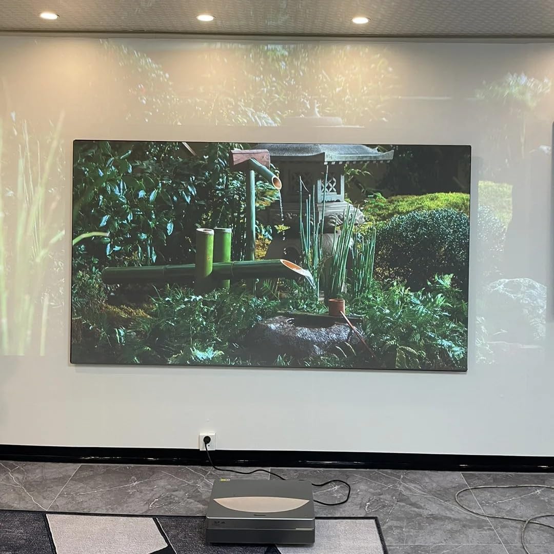 Ekrany projekcyjne Ekran projekcyjny z kryształową ramką ALR PET odrzucający światło otoczenia 30 "- 120" do projektora UST o ultrakrótkim rzucie Przenośny Ekran Projektora(30 inch)