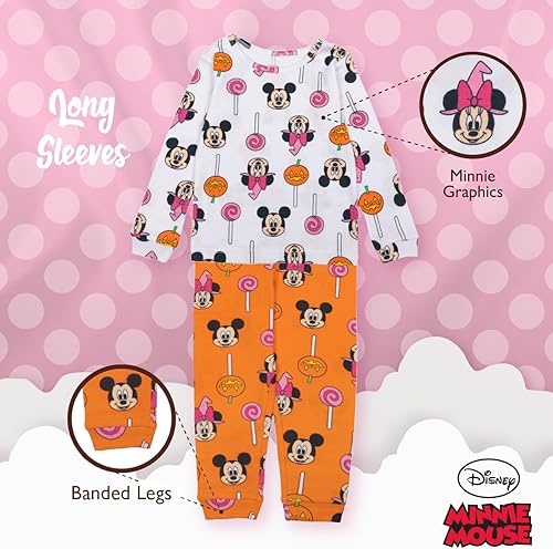 Miniatura 4 de Disney Unisex Kids' 2-piece Snug-fit Cotton Holiday Matching Pajama Set, Soft & Cute for Kids