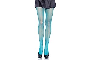 Sexy Sheer Teal Stockings - Fishnet Tights for a Glamorous Look