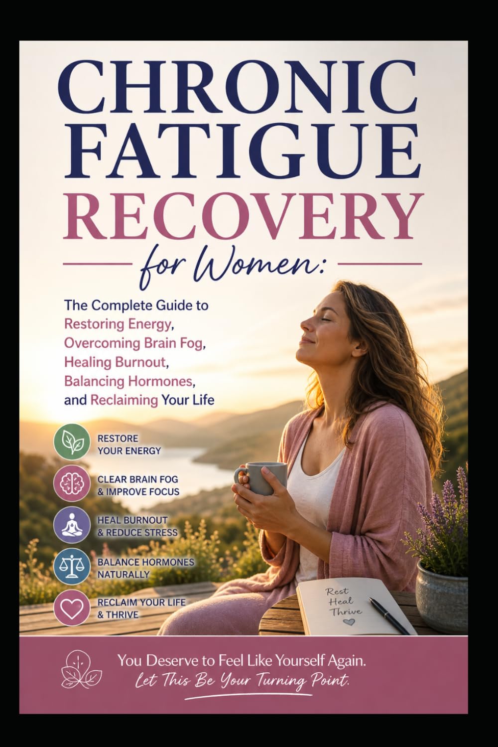 Chronic Fatigue Recovery for Women: The Complete Guide to Restoring Energy, Overcoming Brain Fog, Healing Burnout, Balancing Hormones, and Reclaiming Your Life