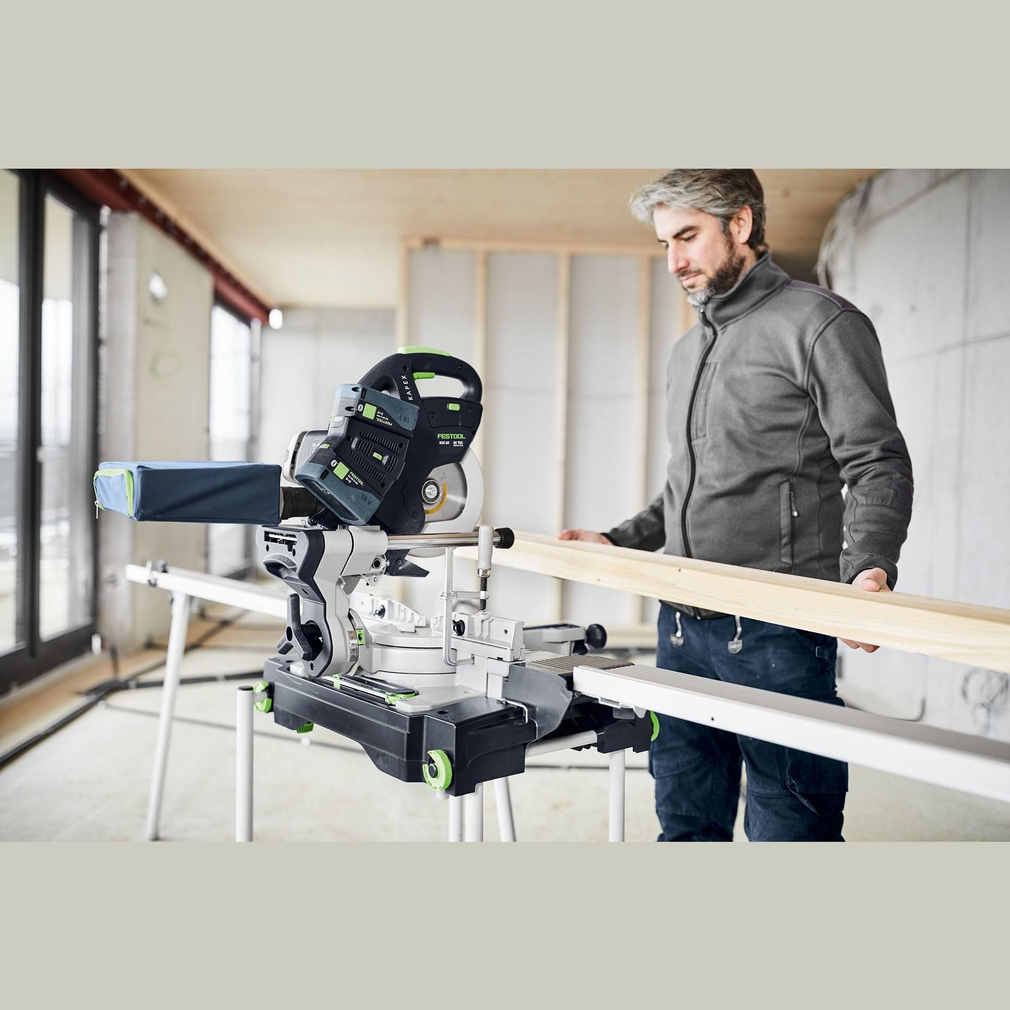 Festool KAPEX KSC 60 EB-Basic Cordless Sliding Compound Miter Saw