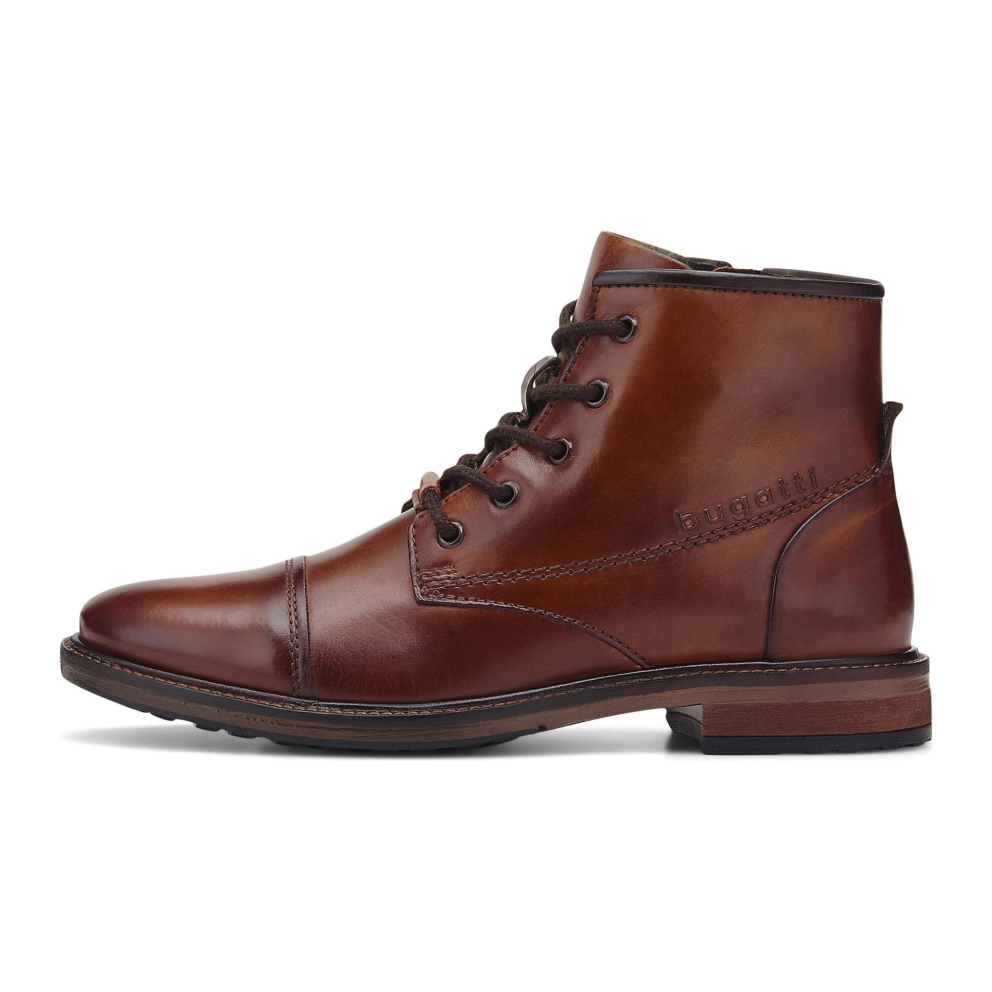bugatti Men's 331782391000 Fashion Boots, Cognac, 8 UK