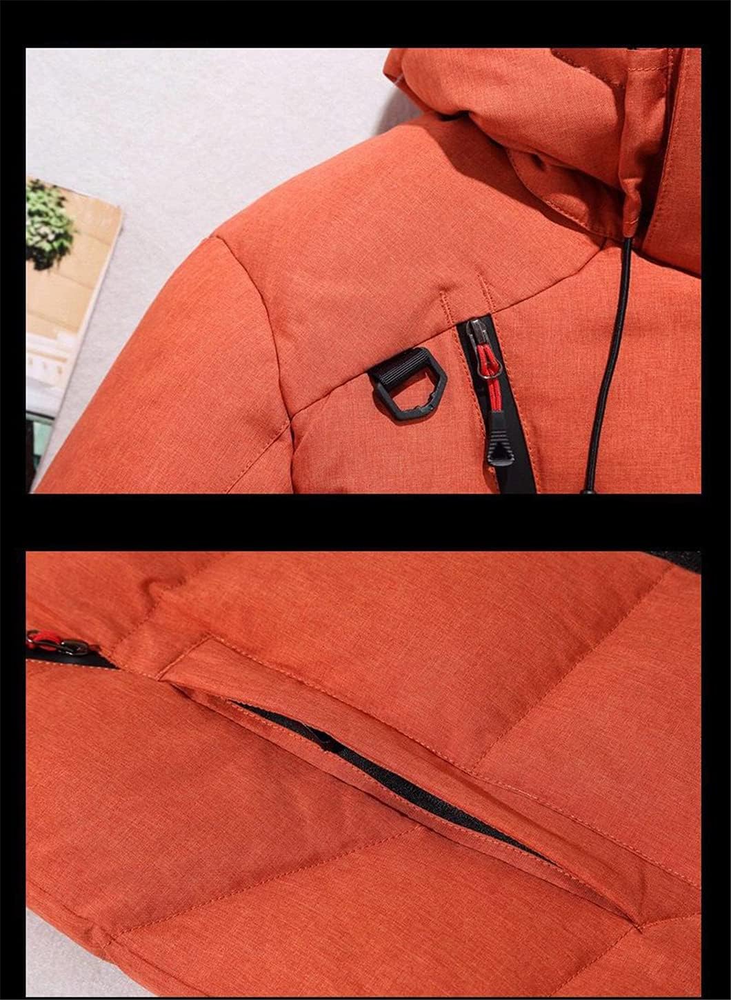 男性の冬の暖かい暖かいスノーパーカーパーカーダウンコート屋外ダウンジャケット 男性プラスサイズフリースジャケット暖かいコートパーカー男性生き抜く  ダウンパーカートレンチコート Blue 4XL 厚く暖かいパッド入りスノーコート男性 オーバーサイズダウンジャケット ... 男性の冬の暖かい暖かいスノーパーカーパーカーダウンコート屋外ダウンジャケット