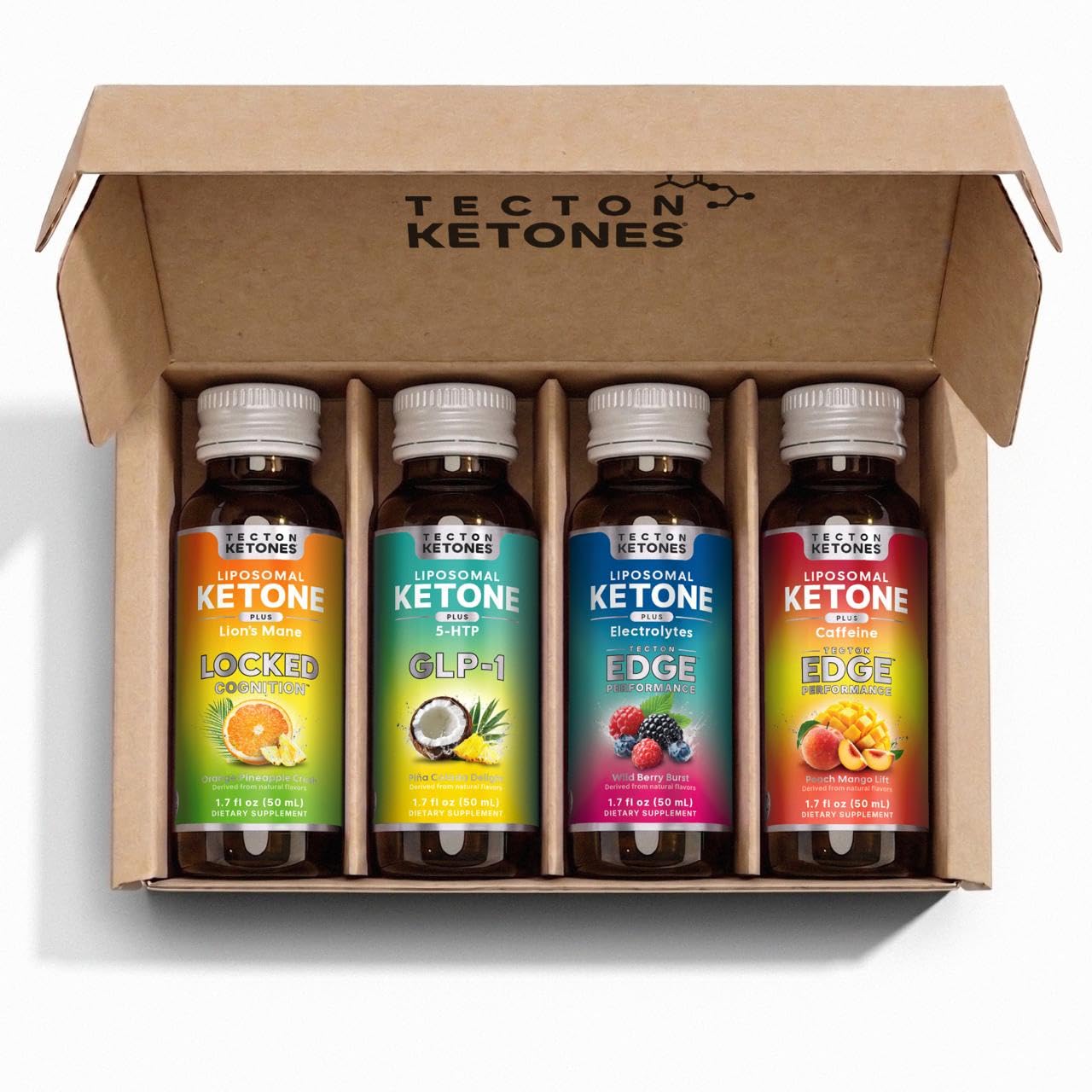 Tecton Ketones - Bioidentical Exogenous Ketones Supplement, D-BHB Focus & Clarity Endurance Training Shots - Clean Energy Shot with Electrolytes for Hydration + 10g Ketone, Caffeine Free, 8ct Berry — Amazon image 12