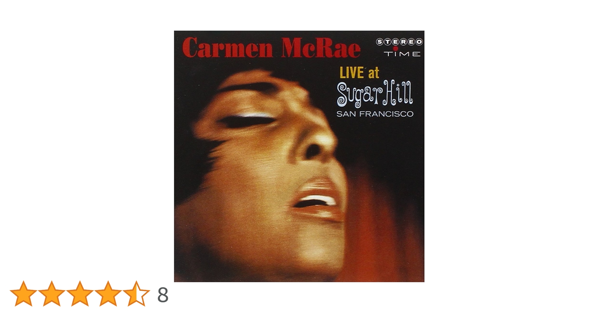 Amazon.co.jp: Carmen McRae: Live at Sugar Hill, San Francisco