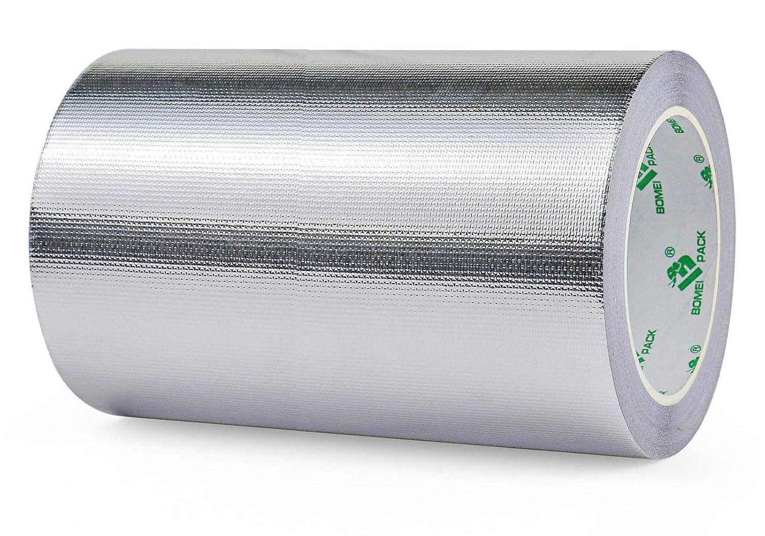BOMEI PACK Adhesive Aluminum Foil Heat Shield Tape 1Pack 7inch x 66ft Barrier Fiberglass Thermal Insulation Reflective Material High Temp Protectionn