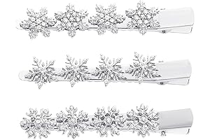 Christmas Snowflake Hair Pin Hair Clips