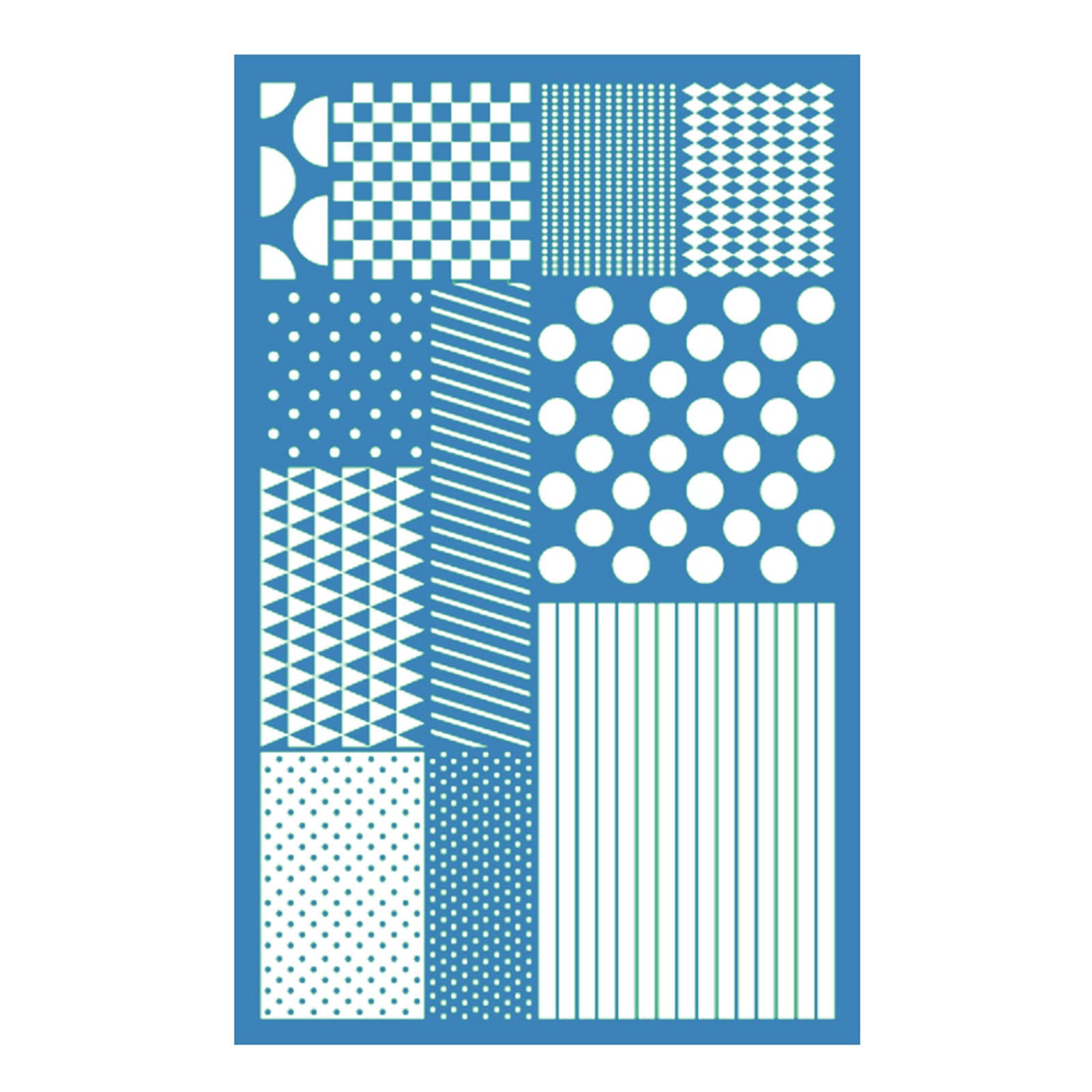 Psdndeww Silk Screen Stencils Templates For Clay Reusable Silkscreen Print For Printing On Clay Jewelry Earrings Decor