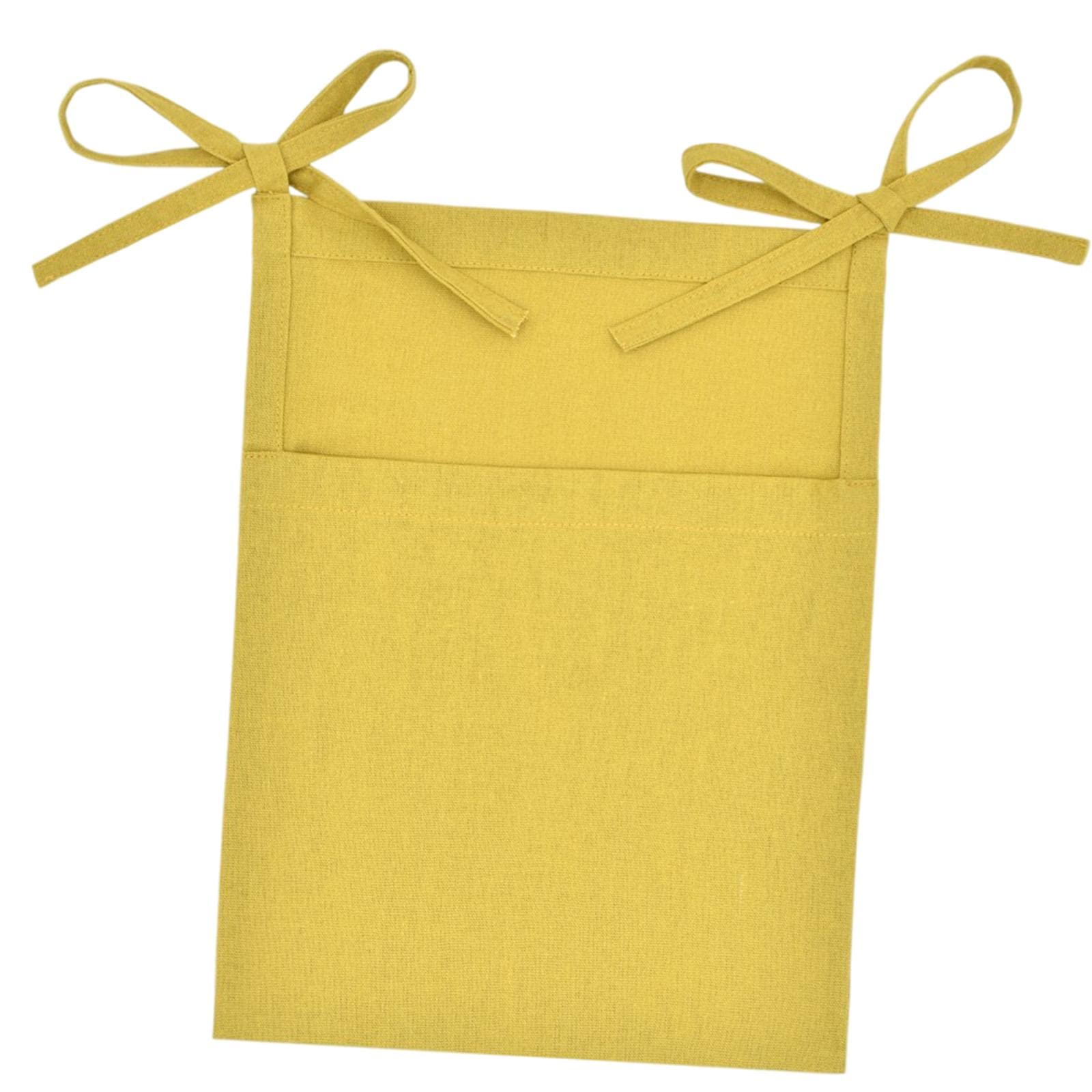 Amazon Co Jp Balikha 掛かる収納袋 ベッドサイド収納袋 保育園 まぐさ 桶 オルガナイザー おむつキャディ 黄 ベビー マタニティ