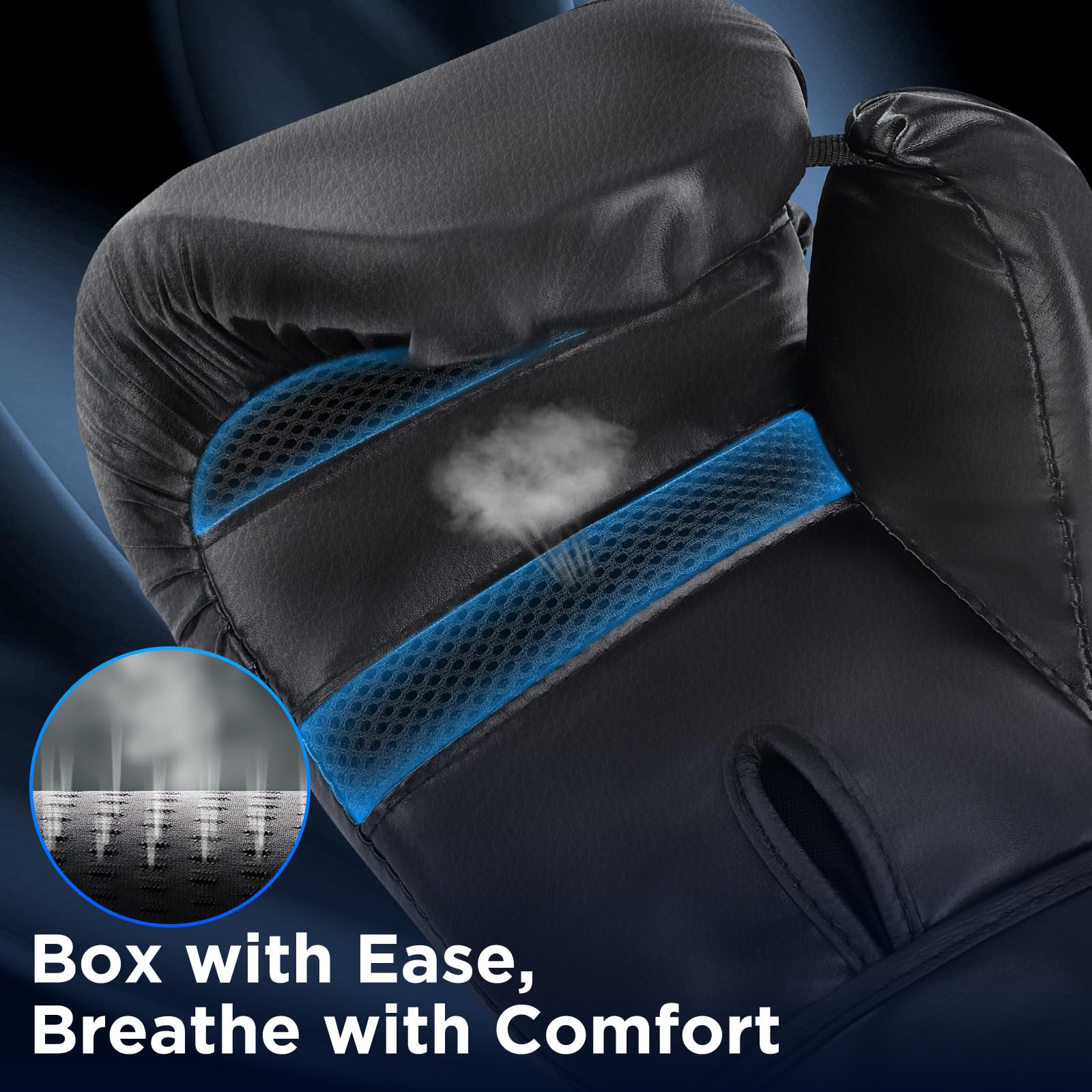 Boxhandschuhe, Muay Thai Kickboxen Sparring für Lange Haltbarkeit, Männer und Frauen Kickboxhandschuhe für Kampfsport, MMA, Sparring, Muay Thai und Boxen,12oz,14oz,16oz