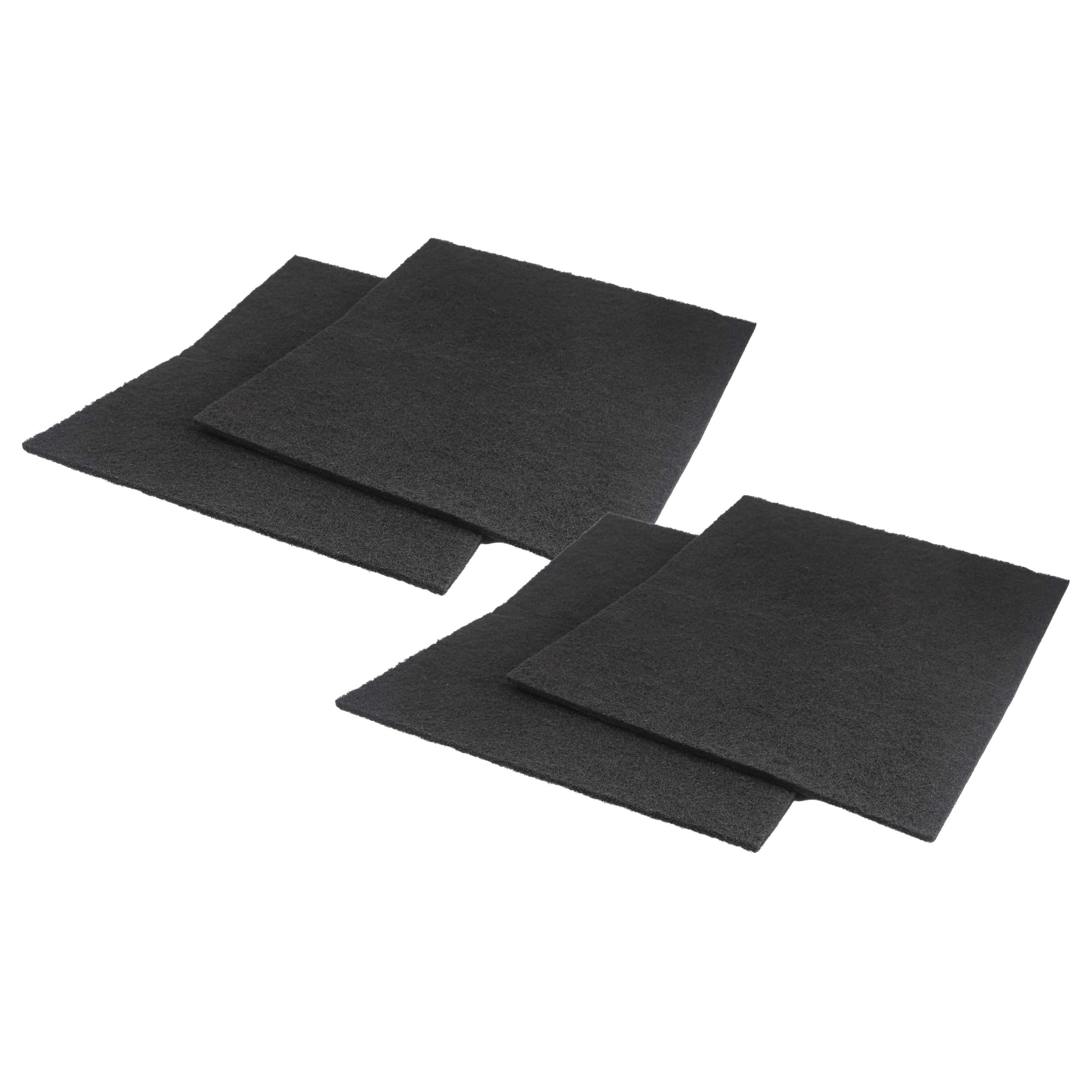 vhbw 4x Filtro a carboni attivi sostituisce Best DKF99554 per cappe aspiranti