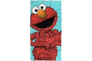 Elmo Beach Towel: A Fun and Cozy Companion for Beach Days