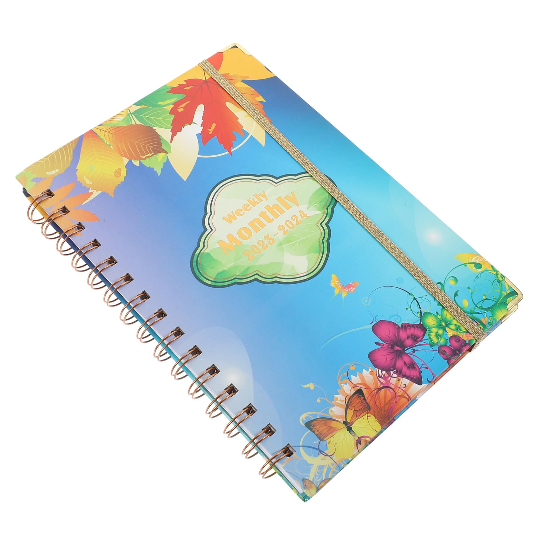 STOBOK 5stücke Spiral-notizbuch Akademischer Planer Hochwertiges Notizbuch Für Schüler Lehrer Und Berufstätige Praktisch Für Tägliche Organisation Und Notizen