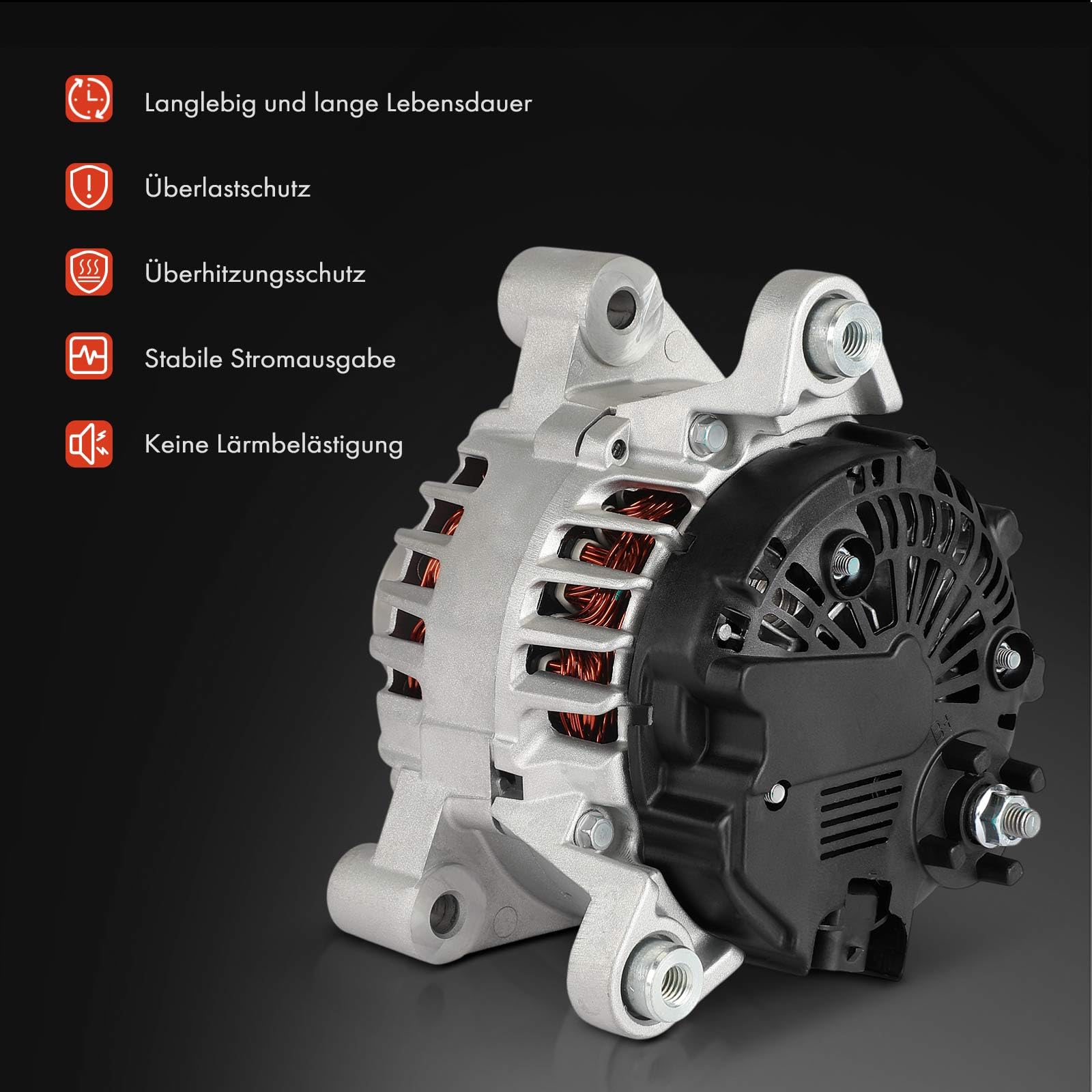 Frankberg Alternatore Generatore Benzina 24109, AH1451 | benzina, 24109, AH1451; Compatibile con: Corsa D S07, Insignia A Sports Tourer G09, Insegne A G09, Meriva B Van S10