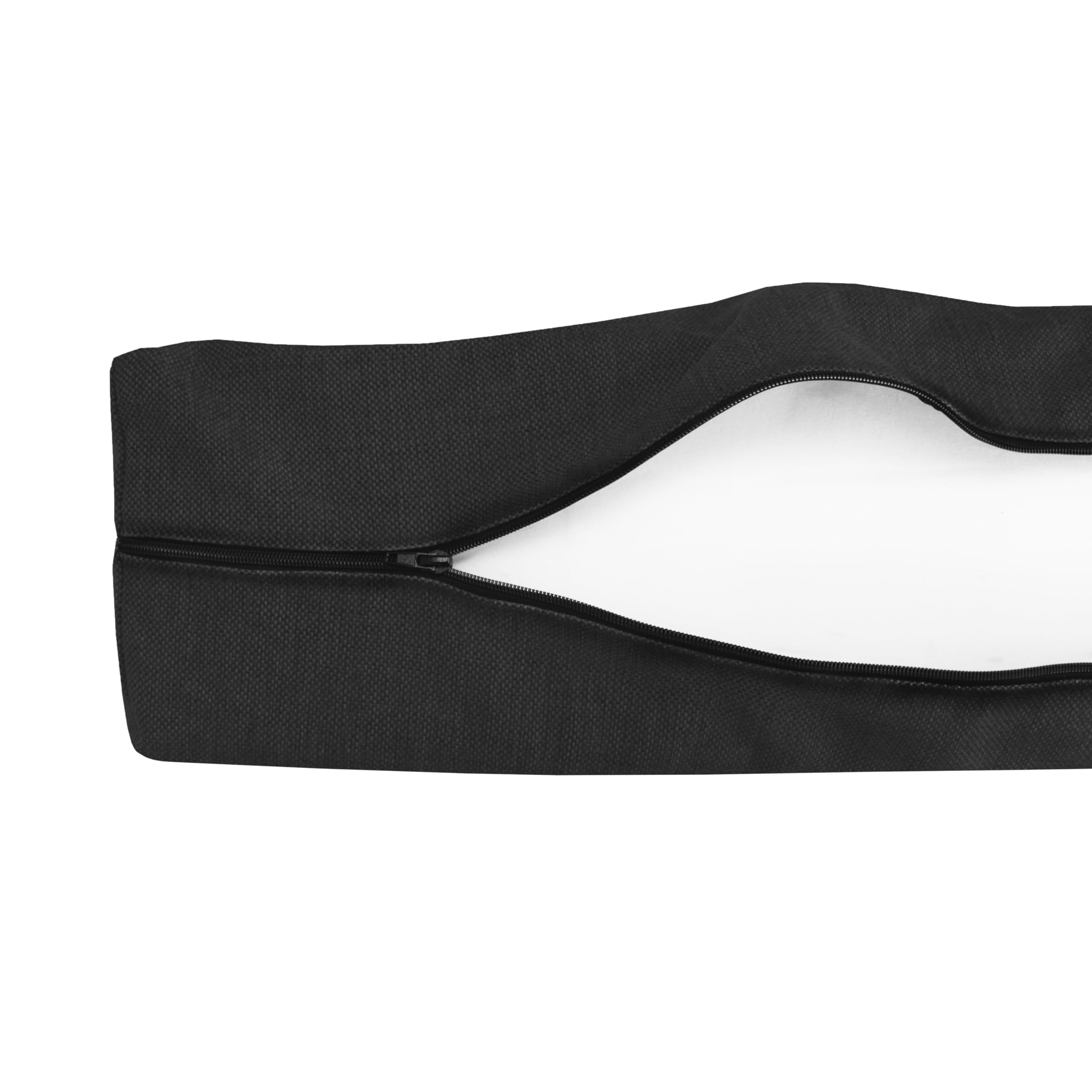 POKAR Bezüge für Palettenkissen, Größe:Set Sitzkissen 120x80 + Rückenkissen 120x40, Farbe:Anthrazit