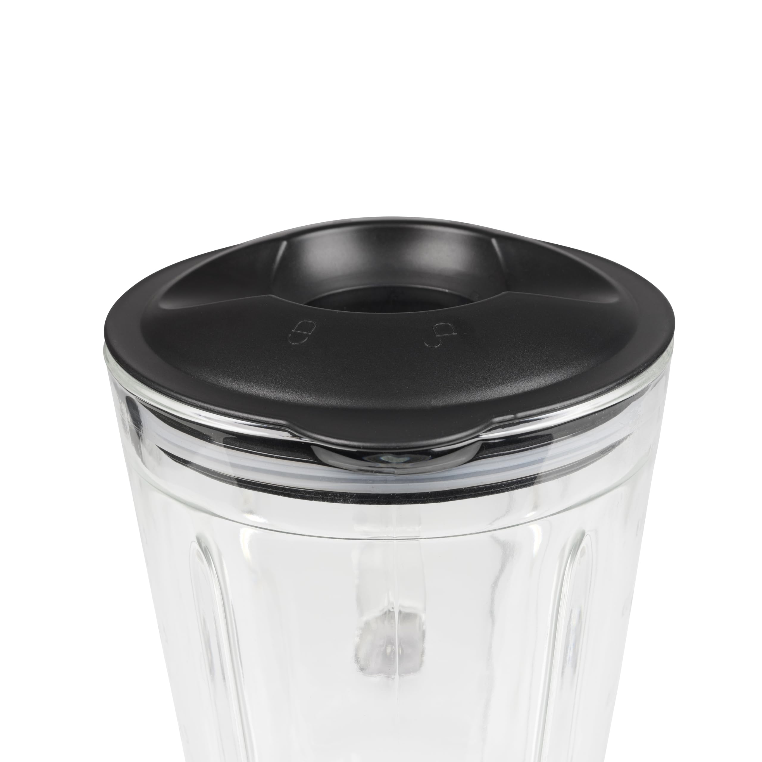 Tristar Batidora, jarra batidora de cristal de 1 litro, 2 velocidades, función pulso para picar hielo, piezas aptas para lavavajillas, negra, 350 W, Smoothie Maker BL-4482