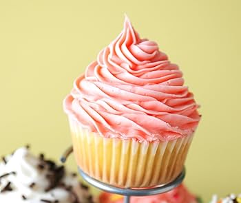 pink cupcake Kimberley's Bakeshoppe Single Serve Strawberry Delight Jumbo