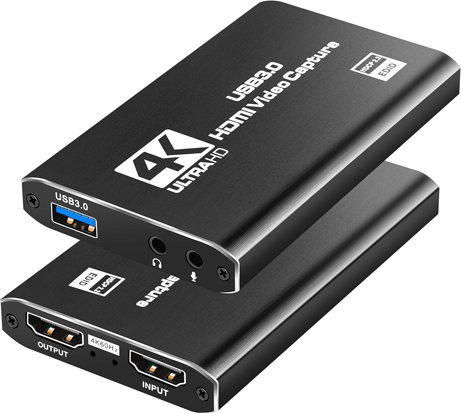USB 3.0 to HDMI Game Capture Card,HDMI Capture Card 4K Ultra HD HDMI to USB 3.0 Record via DSLR Camcorder Action for HDTV PS4, Switch, Xbox One&Xbox 360 and More-image-36