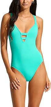 Seafolly Shine On Deep-V Maillot 新品未使用 Seafolly Shine On Deep-V Maillot 新品未使用 - メルカリ