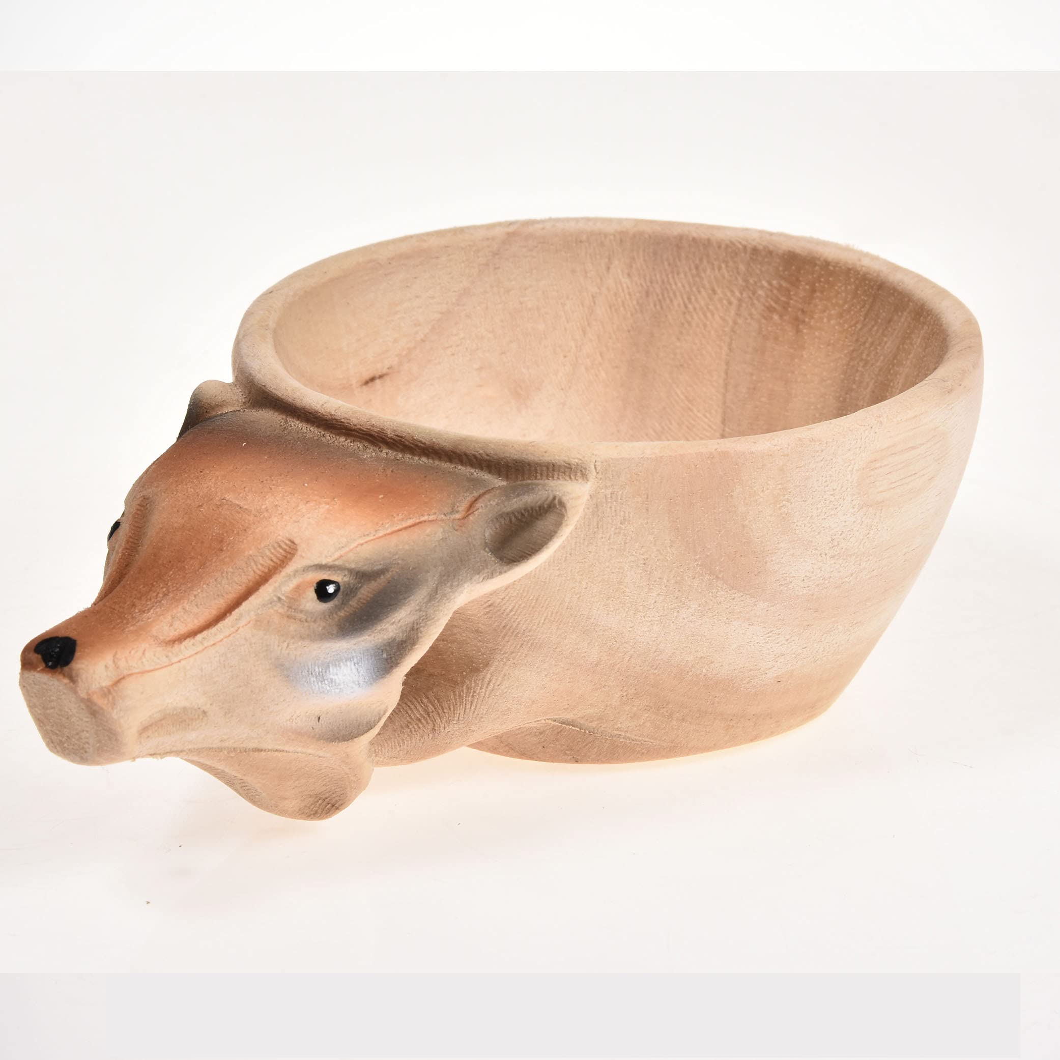 Amazon.co.jp: ククサ手彫り木製マグカップ、ククサククシアニマルズ