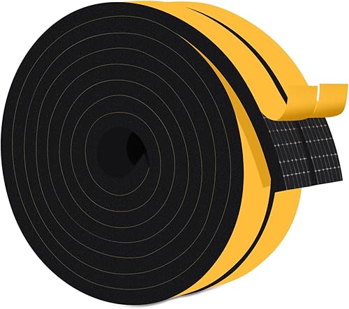 Miniatura 11 de Burlete aislante de ventana de celda cerrada, cinta aislante para puerta, burlete insonorizado de puerta, cinta adhesiva de espuma para juntas