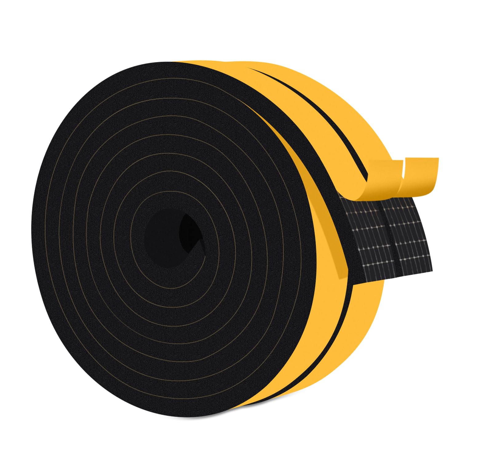 Foam Strips for AC &amp; Doors, Blocks Drafts &amp; Noise, Strong Adhesive