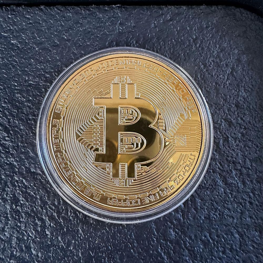 Amazon | DFsucces ビットコイン レプリカ 仮想通貨 記念硬貨 コイン グッズ アートコレク 記念 アートコイン 金運グッズ  5枚セット 通販