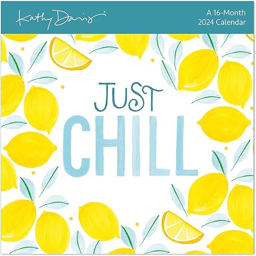 Calendario de pared Mead® de 16 meses 2024, 12 x 12 pulgadas, Kathy Davis, de septiembre de 2023 a diciembre de 2024, ODW08328