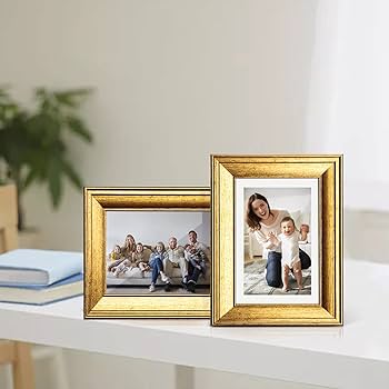 Amazon.com - SYNTRIFIC 6PC 5x7in Gold Frames, Vintage Gold Amazon.com - SYNTRIFIC 6PC 5x7in Gold Frames, Vintage Gold