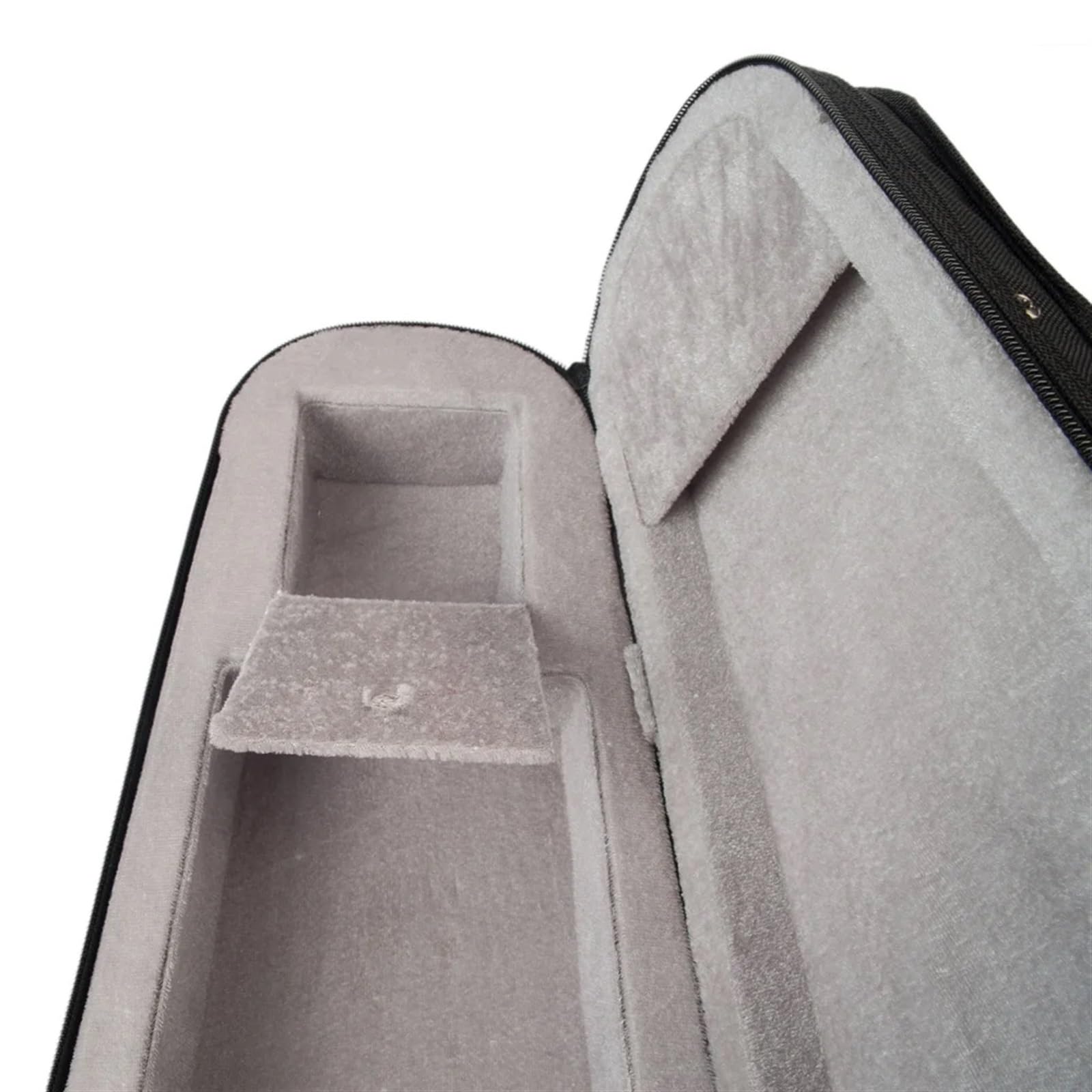 Estuche for violín Estuche rígido for violín con Forma Triangular Profesional de tamaño 4/4 - Piezas Interiores Plateadas for violín para Guardar Violines