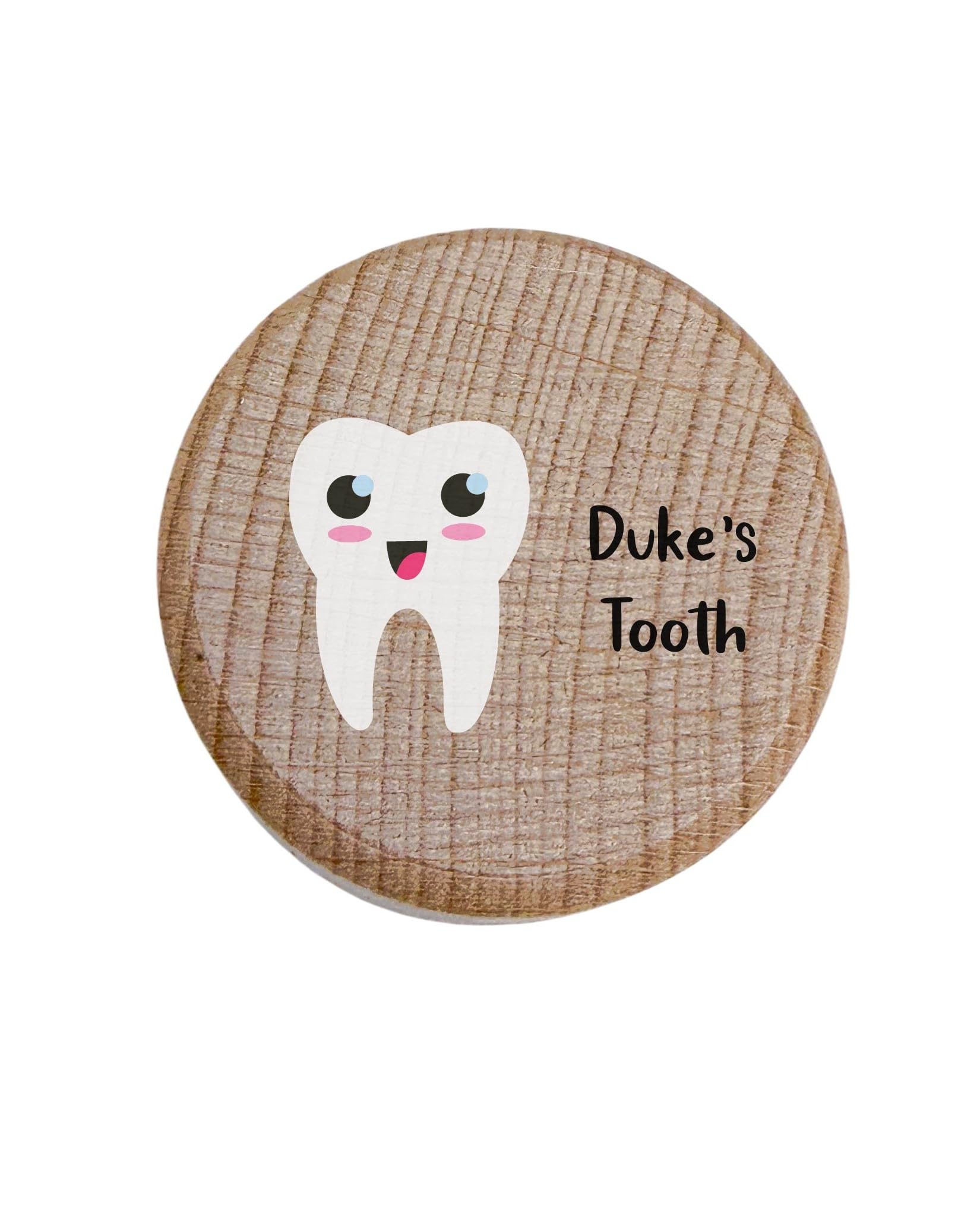 Personalised Tooth Fairy Tin - First Tooth Keepsake - Plain