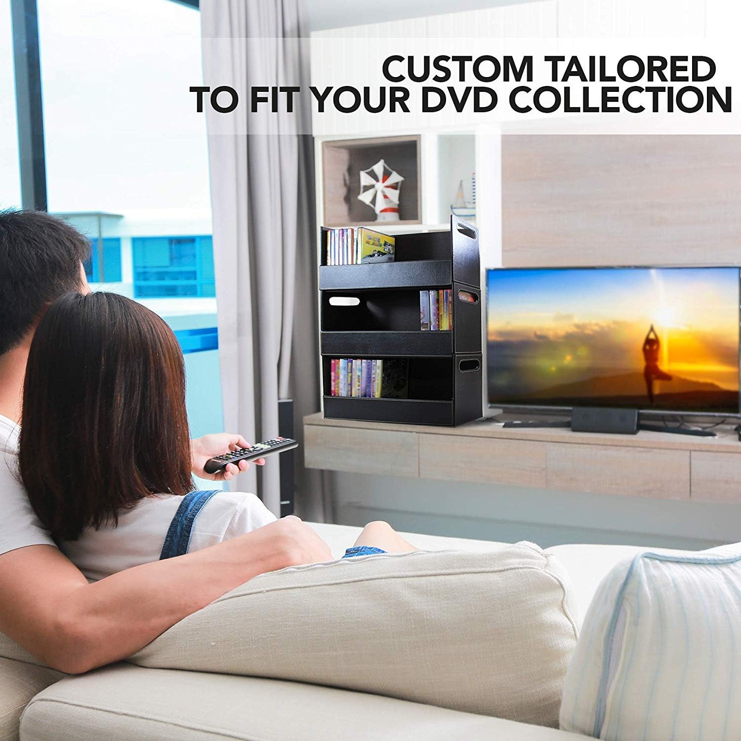 Flаѕh Dеаlѕ - 80% оƒƒ Stock Your Home DVD Storage Box with Powerful Magnetic Opening - DVD Tray Holds 28 DVD BluRay PS4 Video Games for Media Shelf Storage and Organization Uр Tо 60% оƒƒ Stock Your Home DVD Storage Box with Powerful Magnetic Opening - DVD Tray Holds 28 DVD BluRay PS4 Video Games for Media Shelf Storage and Organization