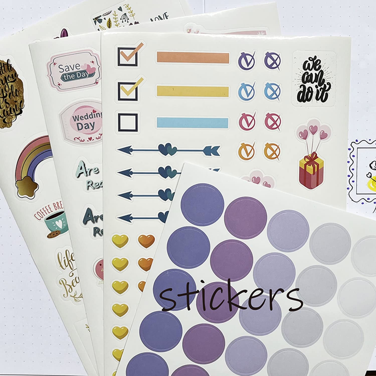 Tagebuch mit Punktraster, A5, Hardcover, veganes Leder, dickes, hellweißes Papier, 160 Seiten, 160 g/m², gepunktetes Tagebuch, Notizbuch, Mond (schwarz)
