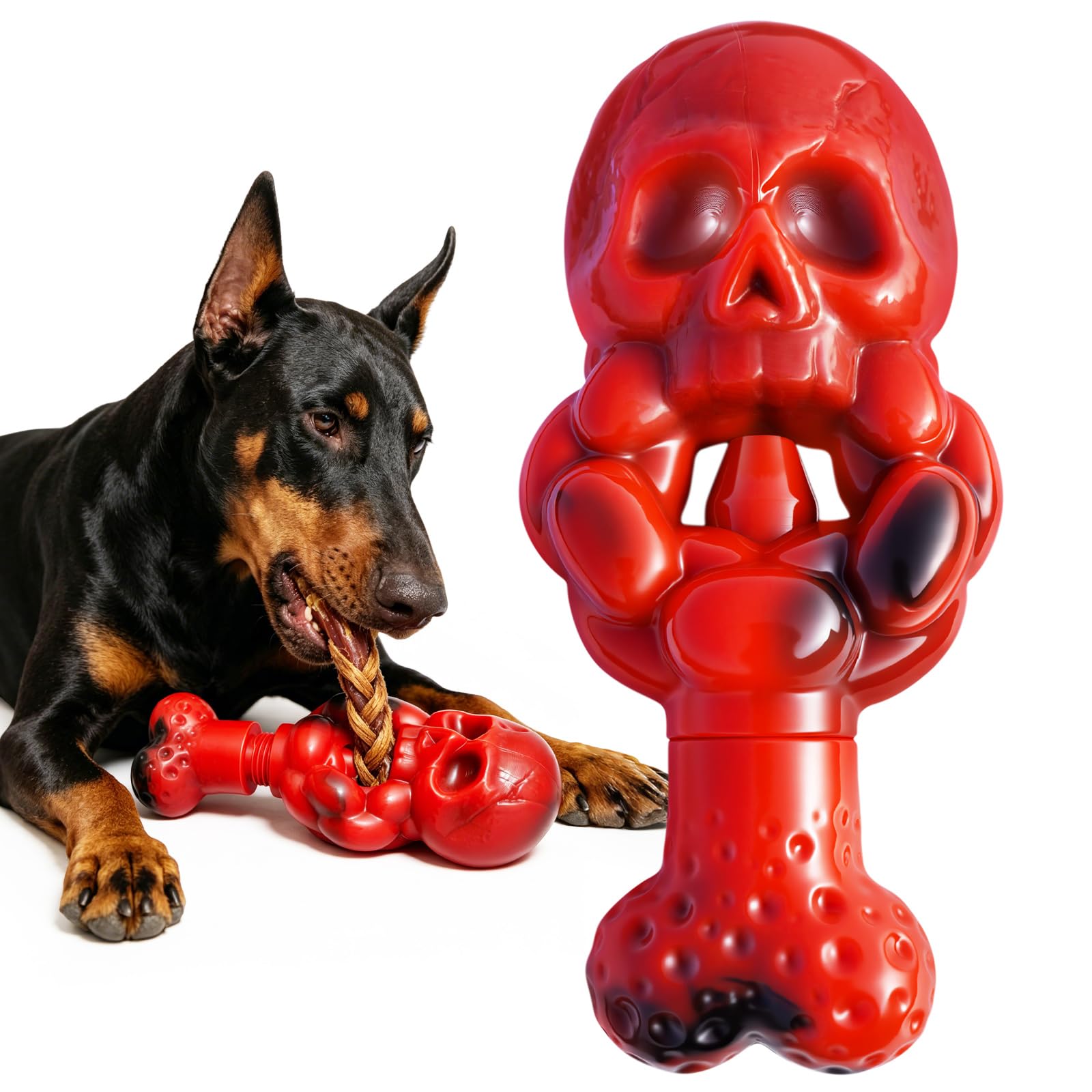 WEHADBE 3-in-1 Dog Chew Toy