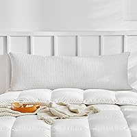 Vista 41 de WARMDERN Juego de 2 fundas de almohada beige tamaño Queen estándar, fundas de almohada de microfibra suave, estilo bohemio texturizadas con cierre