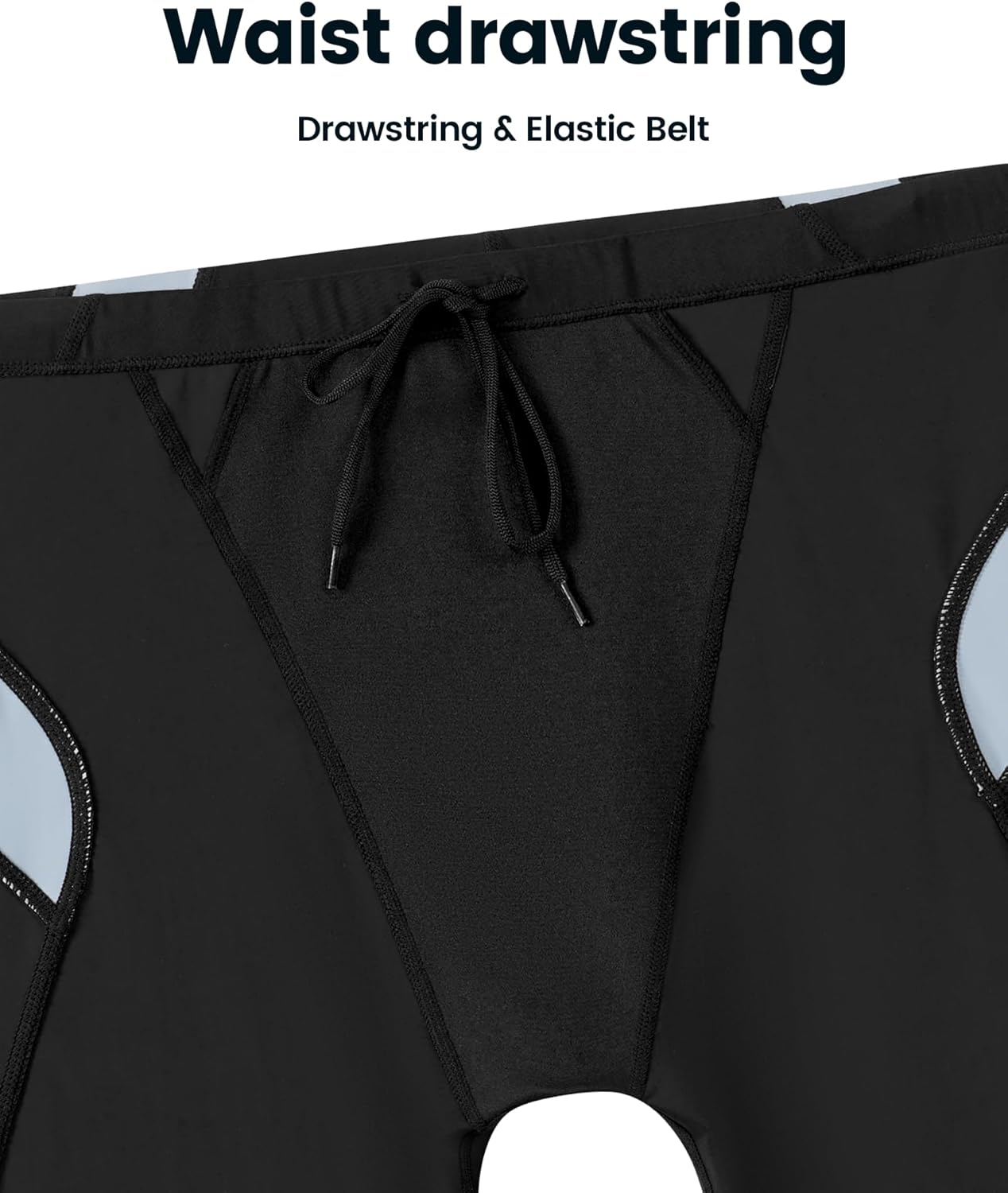 361° Swim Jammers for Men, Pro Racing Training Swimsuit, Chlorine Resistant Endurance Mens Swim Suit Swimwear Tech Pant - Image 6