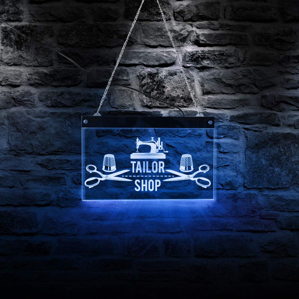 Enseigne Néon LED Personnalisée Atelier – Lumineuse, Acrylique & Bois, 7 Couleurs Changeantes