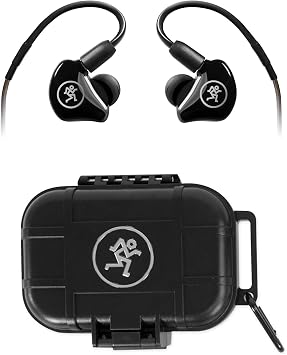 Mackie MP Series In-Ear Headphones & Monitors with Quad Balanced Armature Drivers MP-460