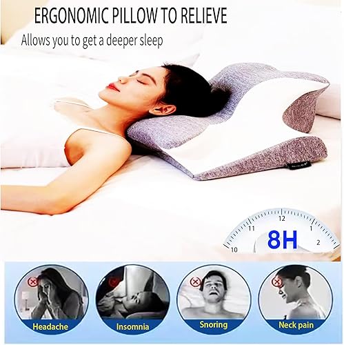 Miniatura 2 de Almohada de lectura para reposo en cama, almohada de apoyo para la barbilla y la espalda, almohada de cuña de cabecero, espuma viscoelástica