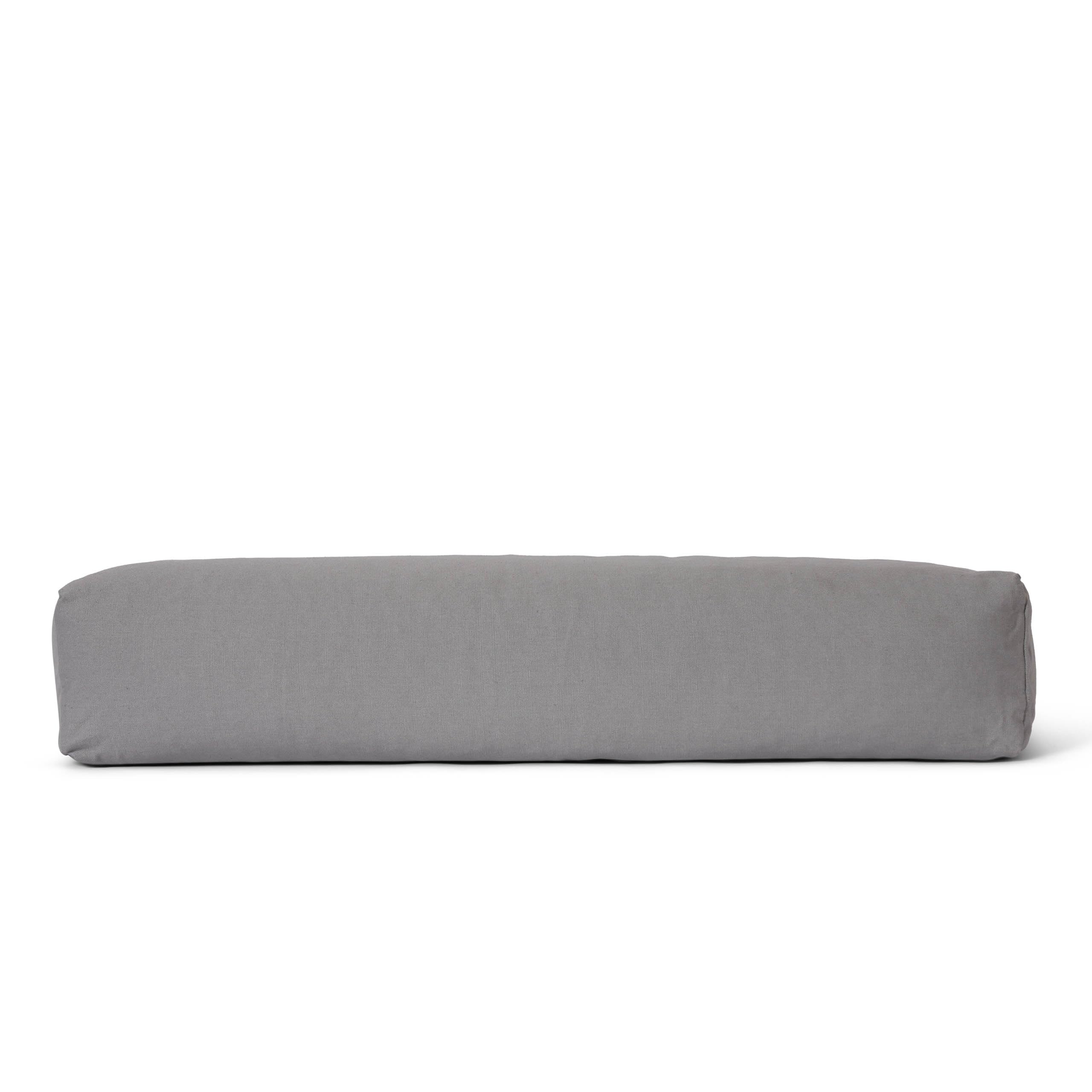 eckiges Yoga Bolster » paravati « con Bio di grano saraceno Shell (KBA)Lunghezza ca 67 cm & diametro ca 13 cm – Ideale come cuscino per YogaZafu Cuscinocuscino da meditazionemeditiations