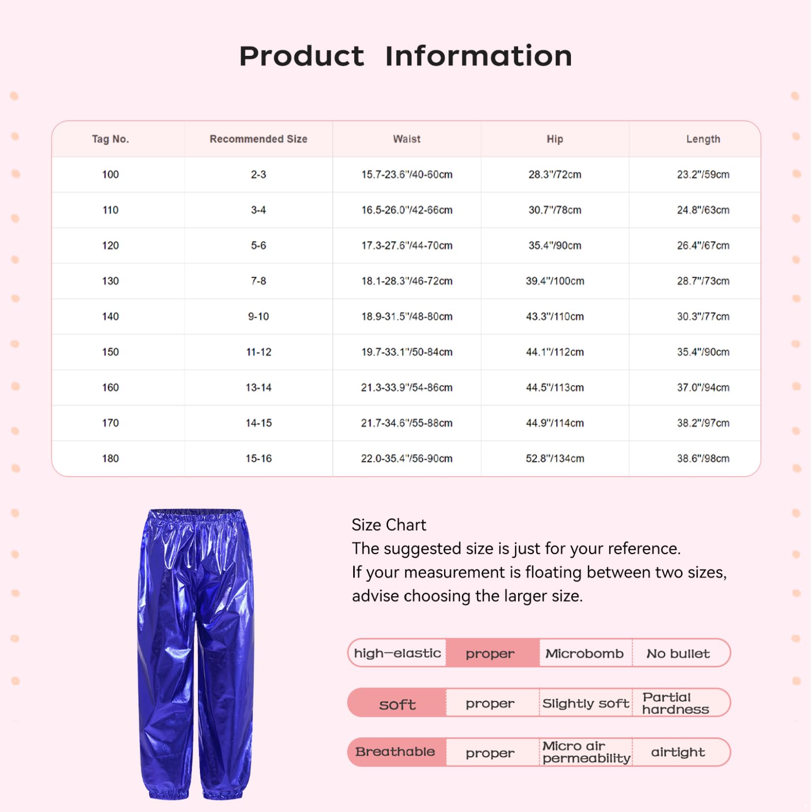 Pantalones de danza metálicos para niños y niñas, cintura elástica, pantalones de entrenamiento brillantes, pantalones deportivos para jazz hip hop dancewear