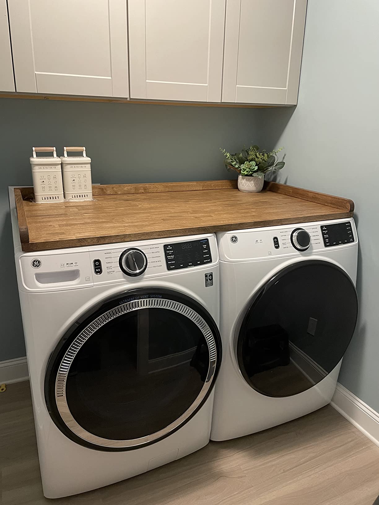 28/mo Finance BenchPro Washer Dryer Countertop Real Wood Butcher