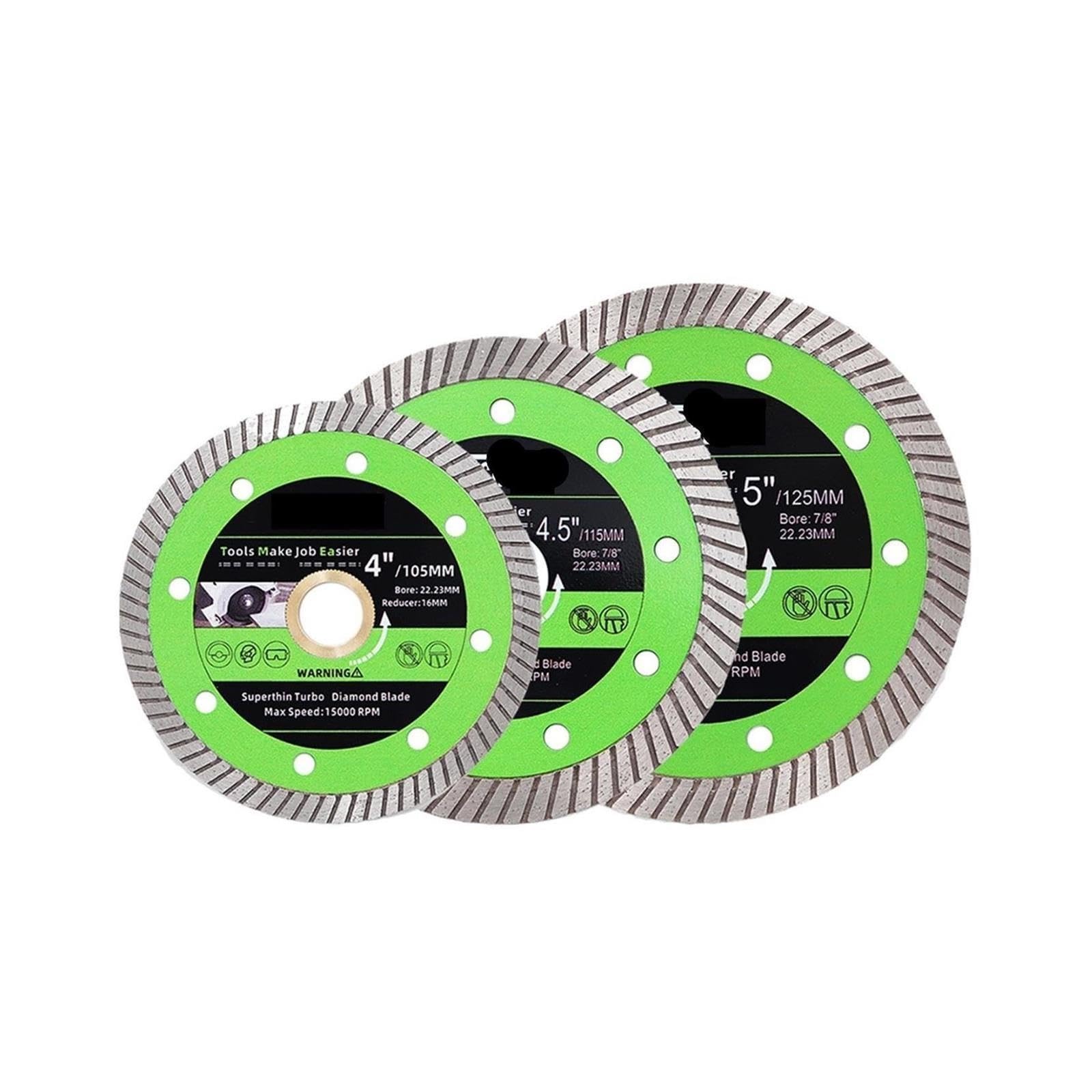 Cuchillas De Corte Turbo Ultrafinas De 3 Piezas