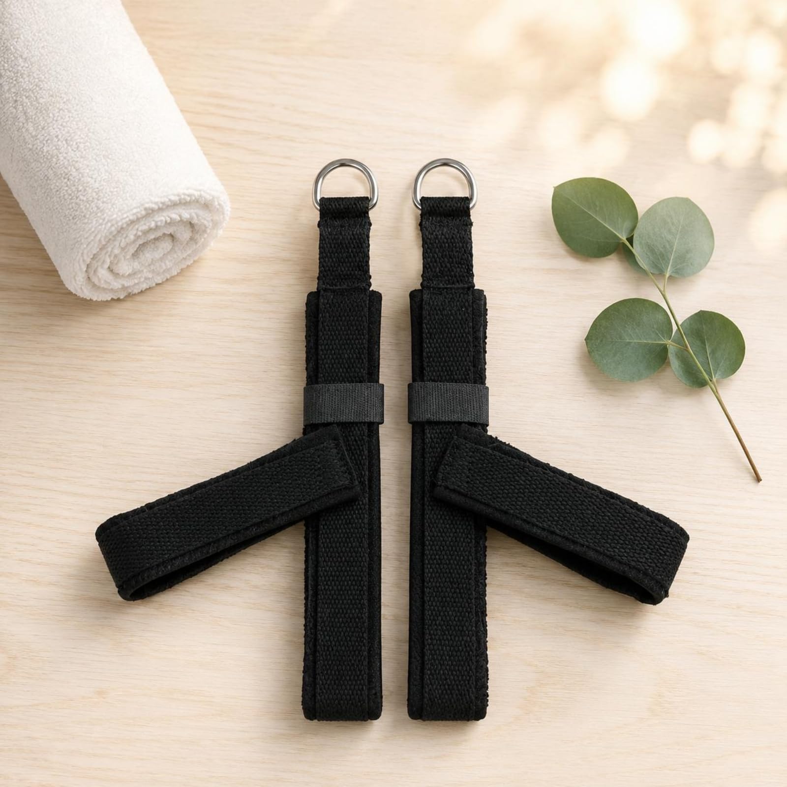 TISHITA Pilates Widerstandsband Pilates Riemen Trainingsband Dehnschlaufe Y Form mit Verstellbarem System Und Verschluss Gewebter Riemen Strukturierte für