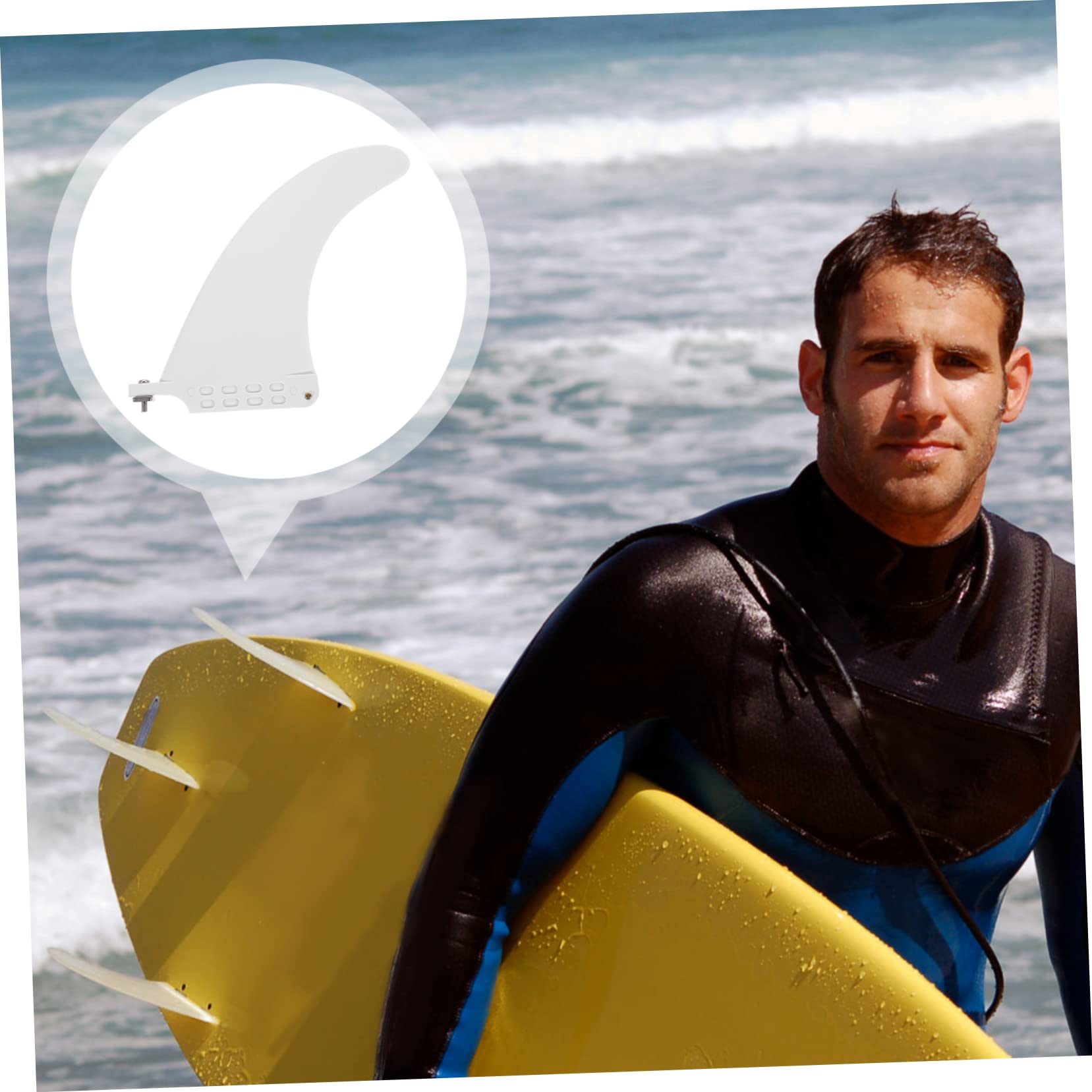 UKCOCO Aleta De Tabla De Surf Aleta De Tabla De Surf Tabla De Surf Aleta De para Tabla De Surf Aleta De Repuesto para Tabla De Surf Aleta De De Nailon Aleta De