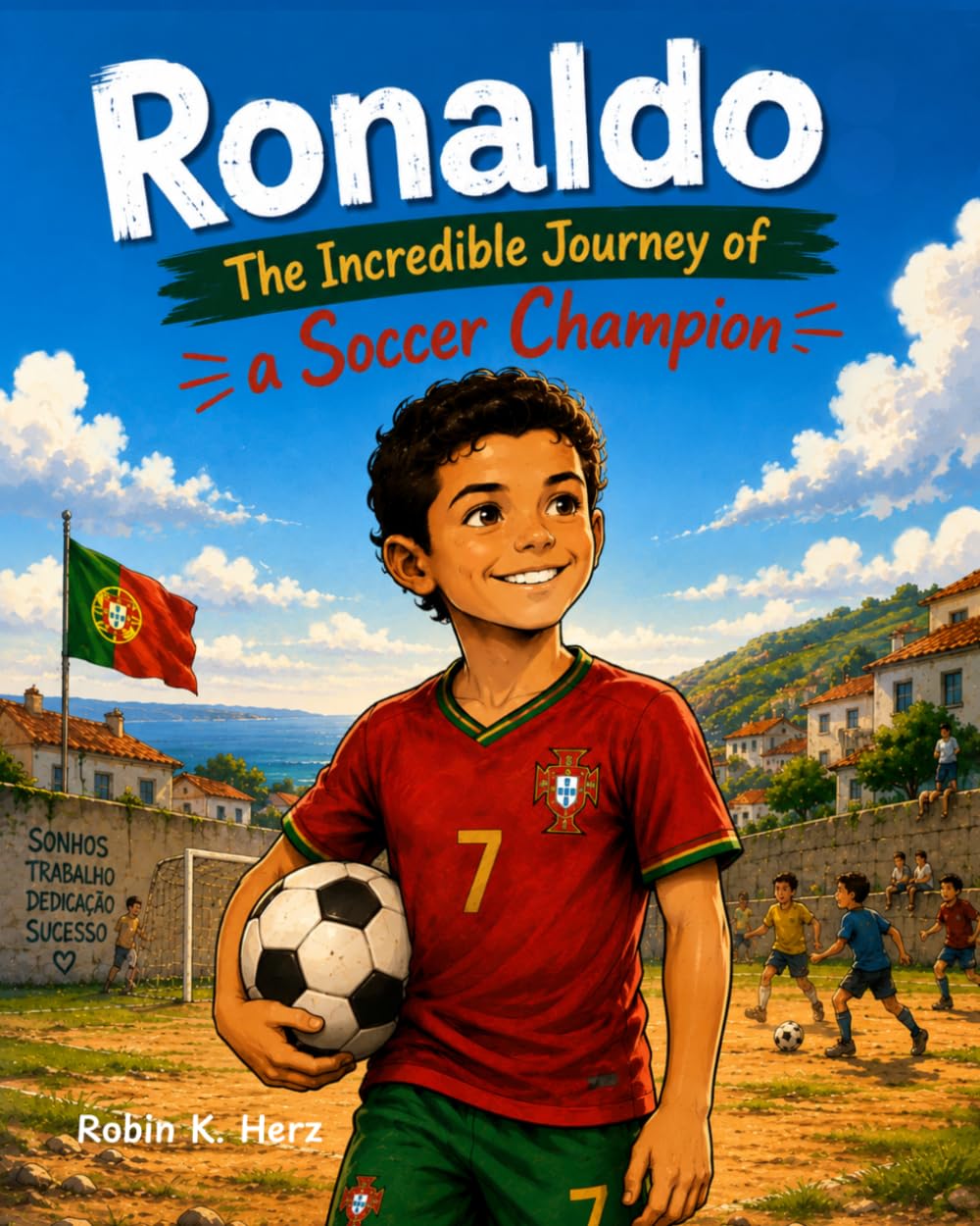 Ronaldo: The Incredible Journey of a Soccer Champion: An Illustrated Biography Book for Kids
