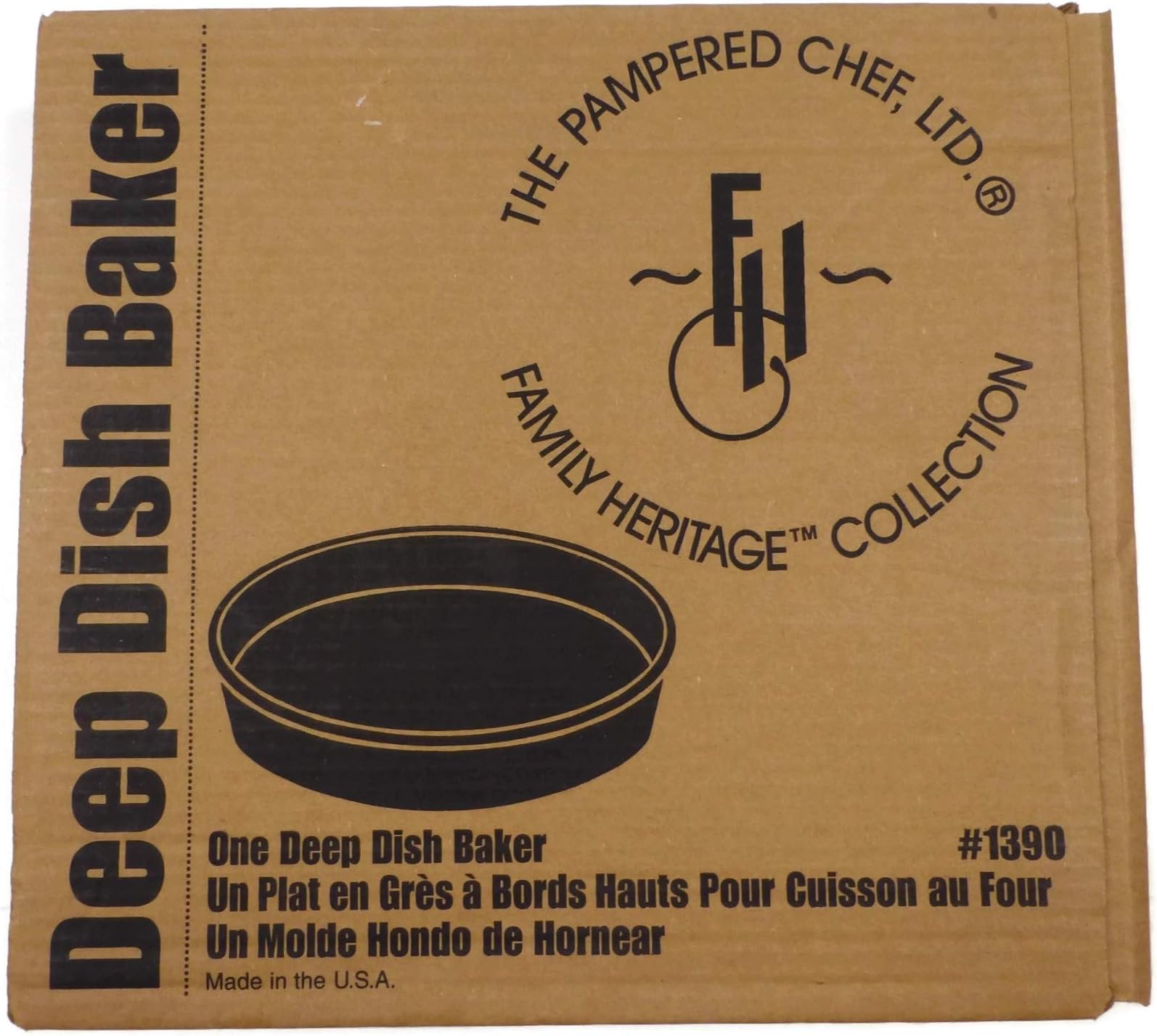 Pampered Chef Deep Dish Baker